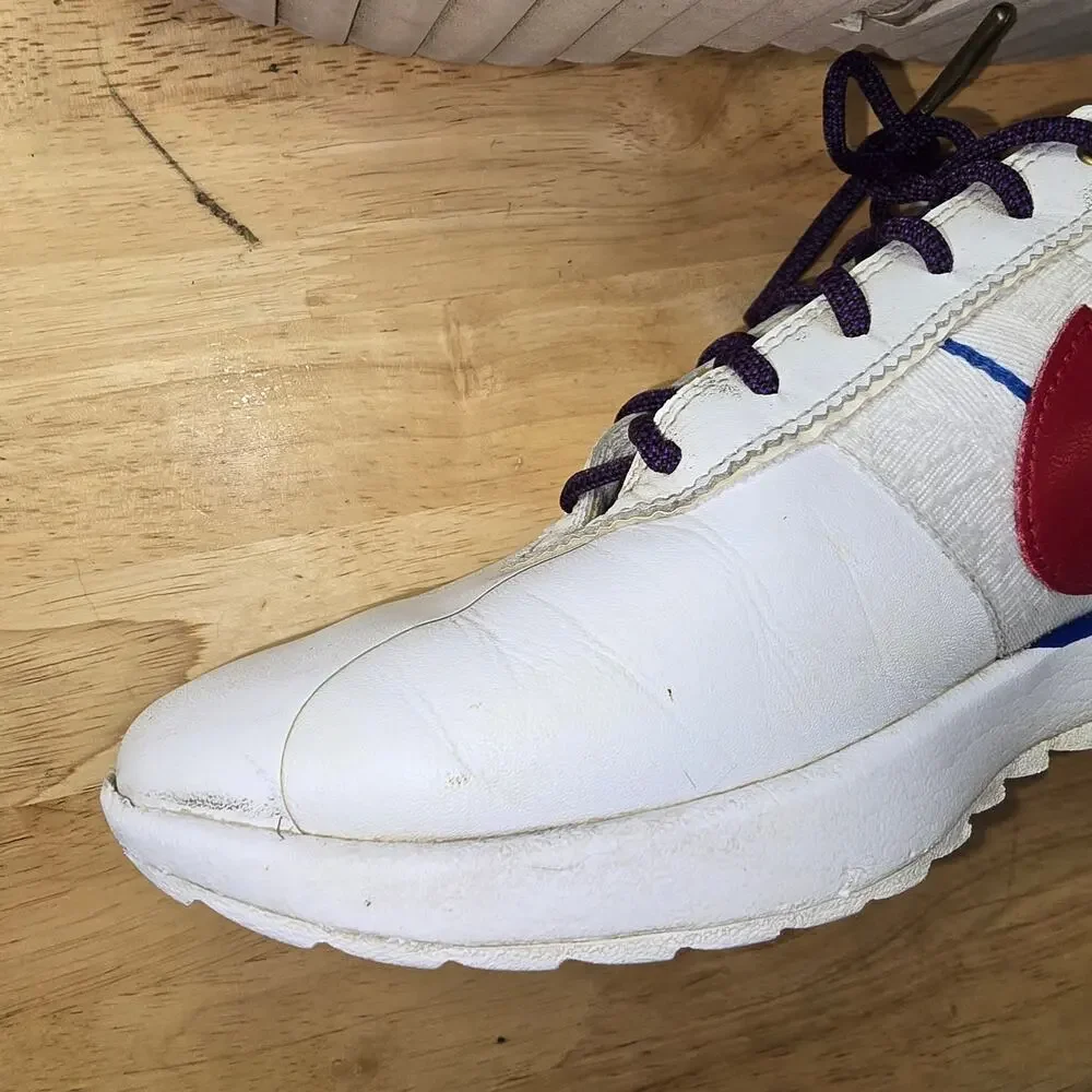 Nike Cortez G Golf Shoes Forrest Gump Colorway White Size 9 Womens